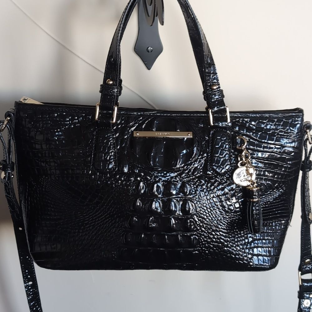 BRAHMIN MINI ASHER ♣️Melbourne Black NWOT